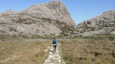 Le massif de l’Andringitra et le Tsaranoro